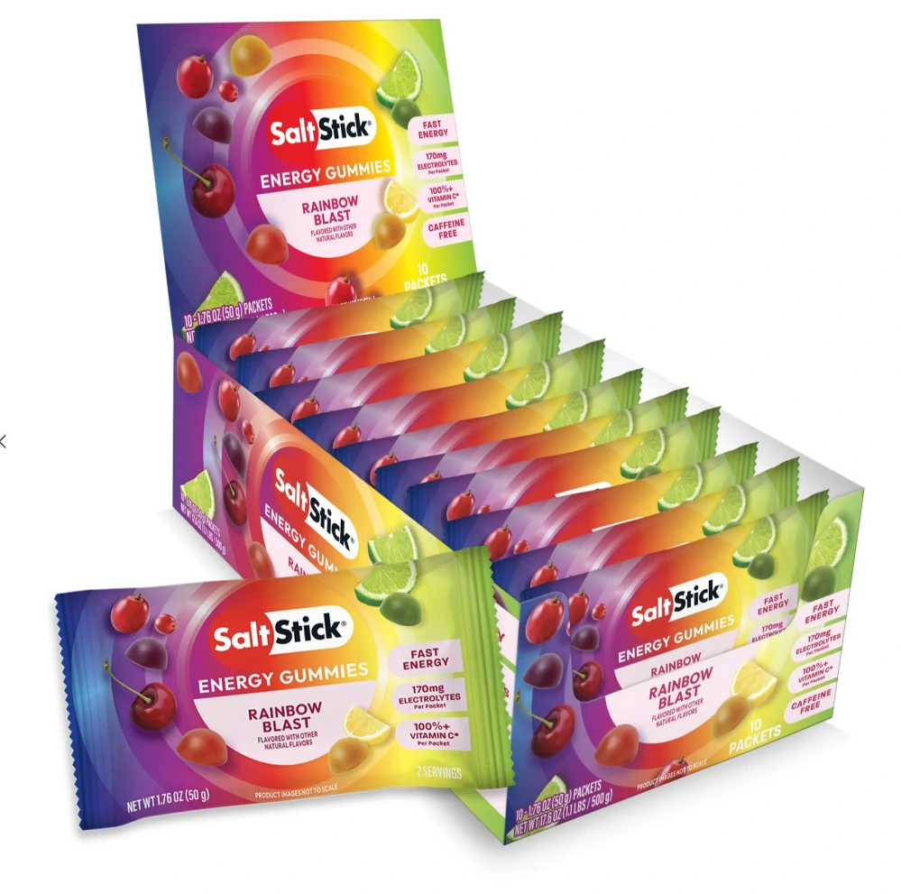 Energy gums rainbow blast 10 sáčků