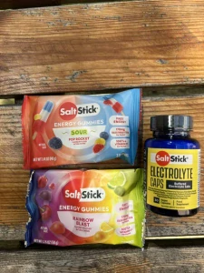 Energy gums 2 a více balení a Saltstick caps 30 gratis