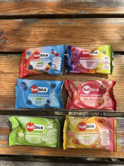 Energy gums zelené jablko